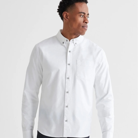 DUER Other - NWT DUER Performance Oxford Shirt. Men's Medium. Color: White